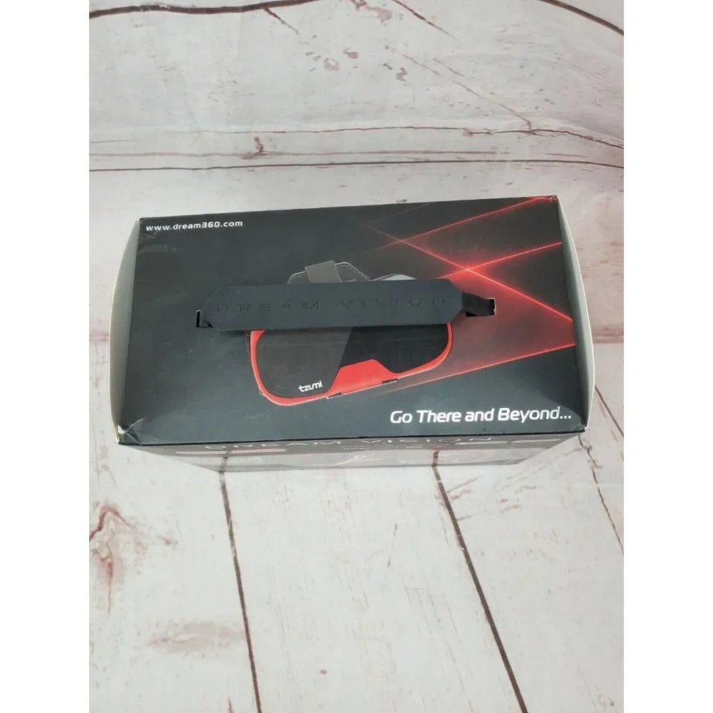 Tzumi DreamVision VR Headset Virtual Reality Smartphone Android iOS w/ Earbuds